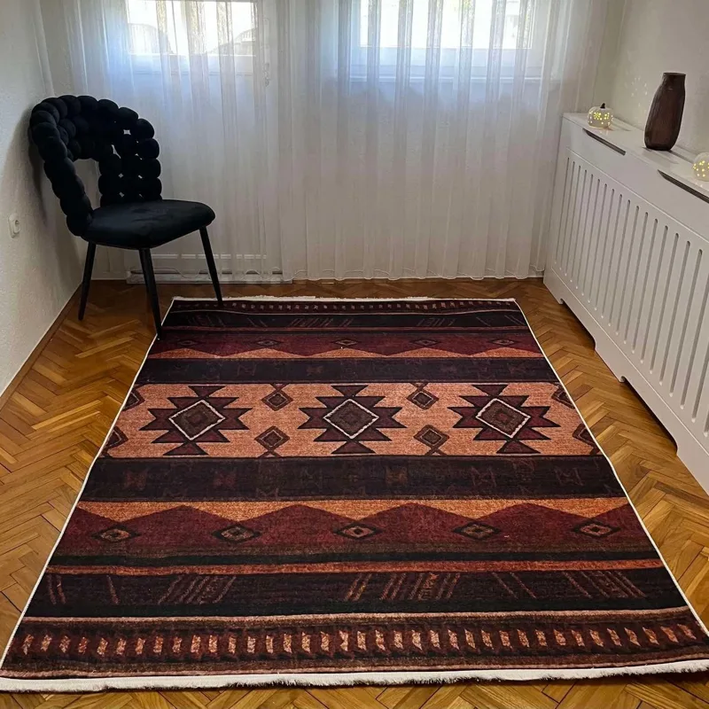 Tepih Anadol, narandžaste pruge