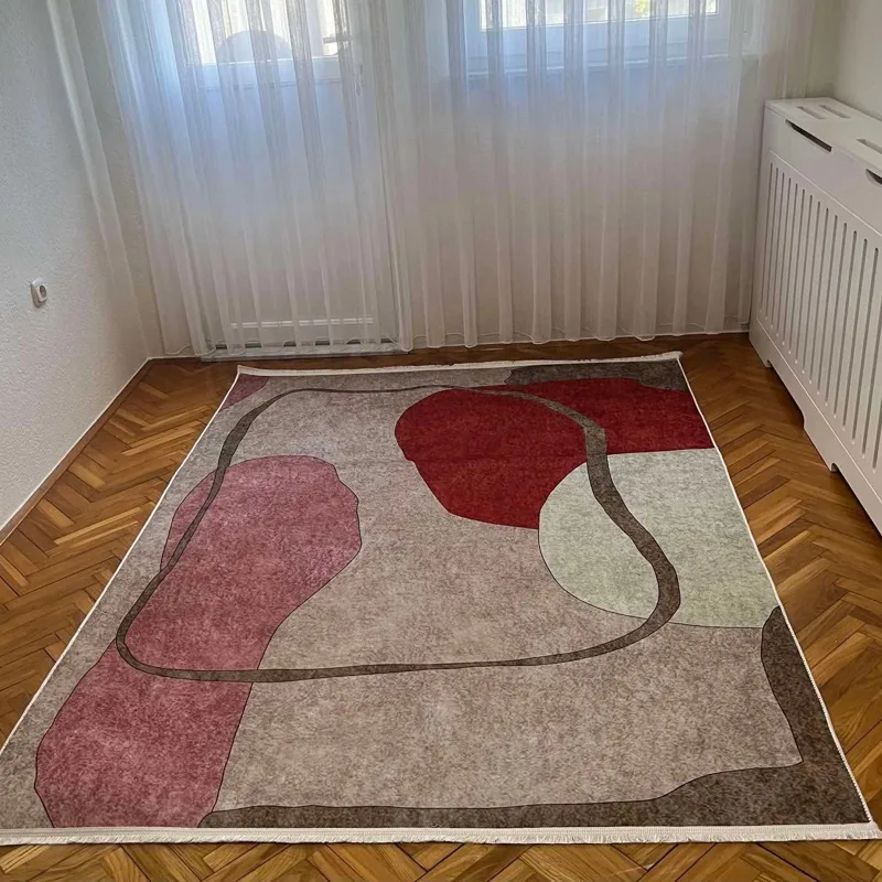 Tepih Forma, bordo apstrakcija